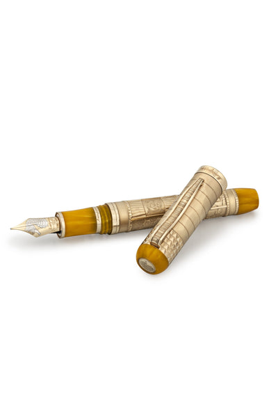Memory Fountain Pen, Gold – Montegrappa Middle East