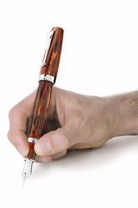 Mia Fountain Pen, Flaming Heart, Open Edition