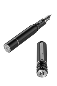 ANYTIME BY PAOLO FAVARETTO: Maestro Delrin stainless Steel Fountain Pen