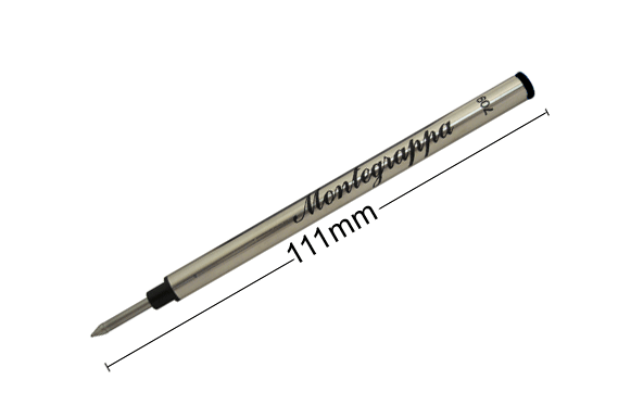 Rollerball Pen Refills, 10 units/box, Fine 0,7 mm, Black