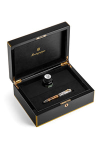 Kitcho Noh Masks Fountain Pen Medium, Deity (Kami-Men)