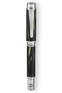 Ernest Hemingway The Soldier Fountain Pen, Silver,