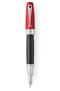 Miya Carbon Fountain Pen - Red
