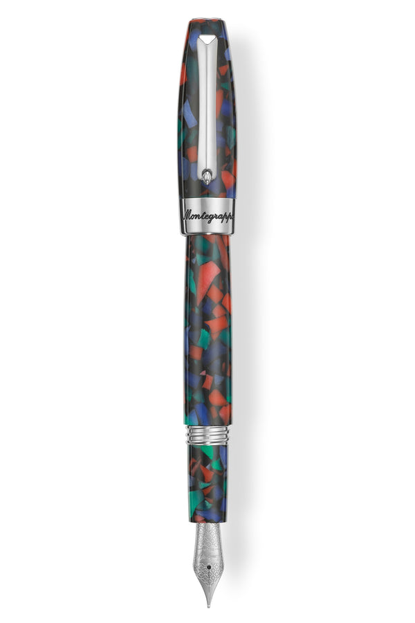 Fortuna Mosaico Fountain Pen - Aurora Borealis