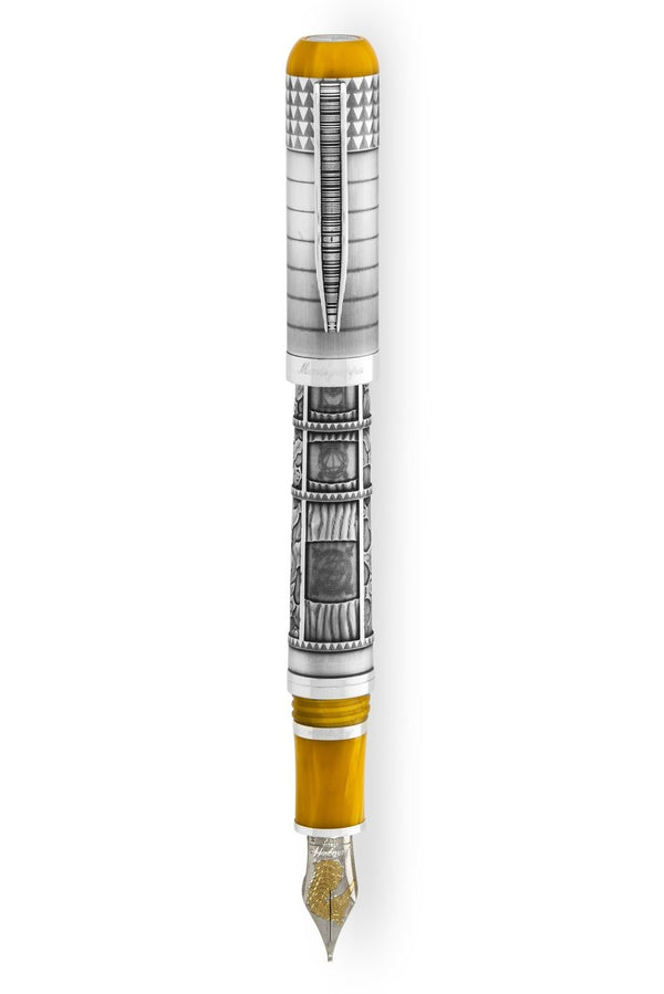 Memory Fountain Pen - Silver