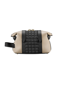 AMB-ITION Wash Bag, Sand-Black