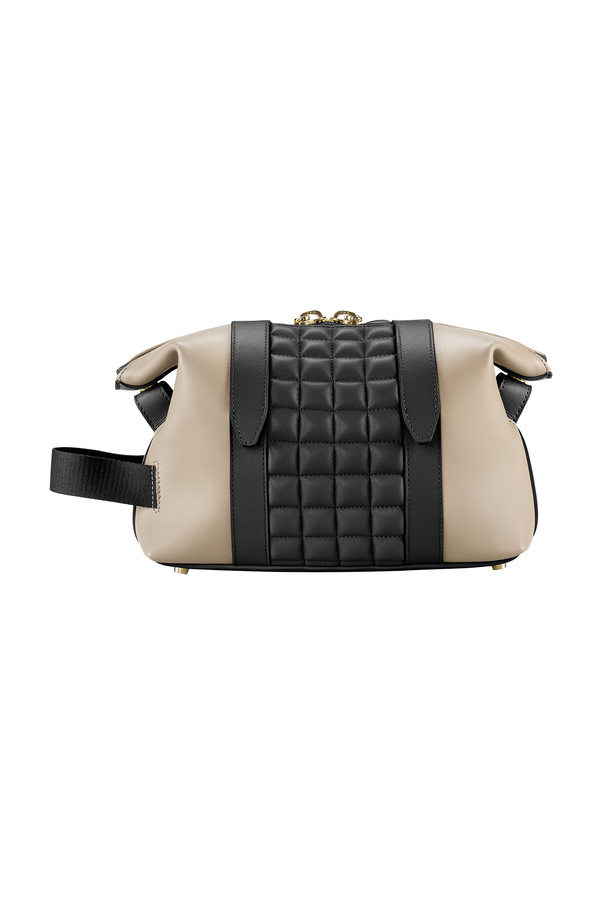 AMB-ITION Wash Bag, Sand-Black