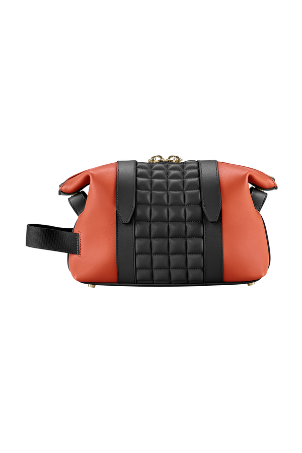 AMB-ITION Wash Bag, Orange-Black
