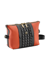 AMB-ITION Wash Bag, Orange-Black