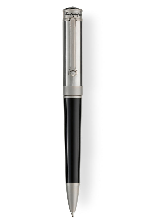 Parola Slim Duetto Ballpoint Pen, Solid Black