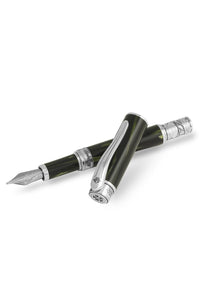 Ernest Hemingway The Soldier Fountain Pen, Silver,