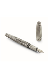 Merry Skull Silver Fountain Pen,