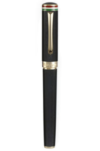 Italia Rollerball Pen, Yellow Gold pl. & Black