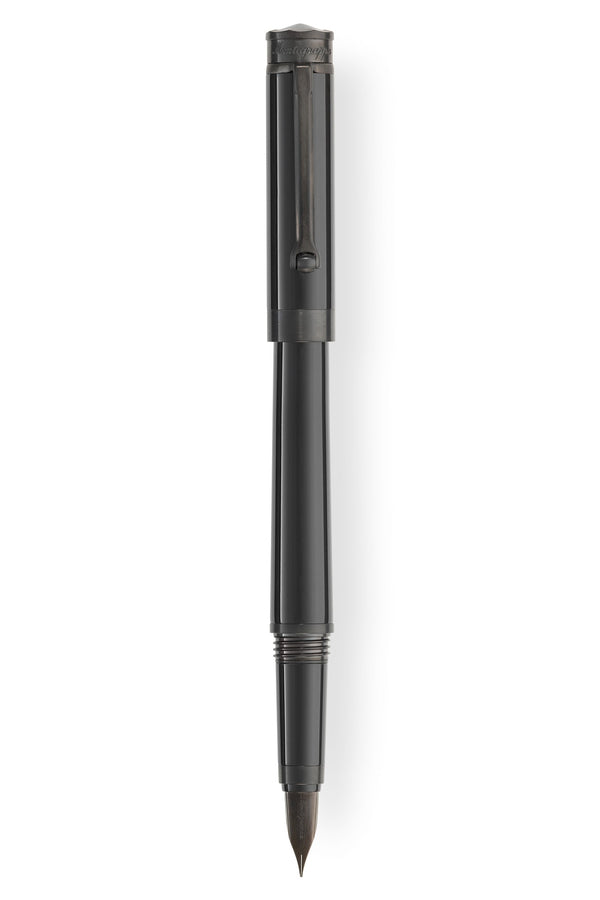 Parola Slim Fountain Pen, Stealth Black,