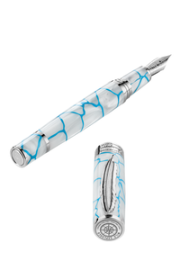 Wild Arctic Ice, Fountain Pen Nib 14k gold Medium