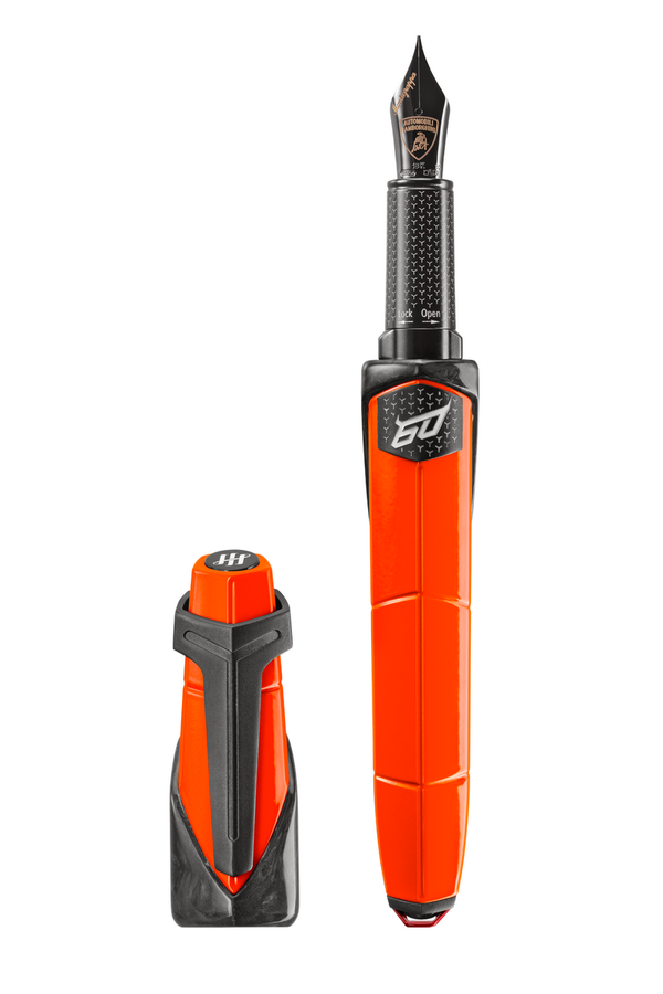 Automobili Lamborghini 60° Arancio Apodis , Fountain Pen Medium
