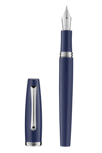 Manager Navy Blue Fountain Pen, Nib steel medium