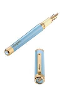 Barbie™️ The Movie Icon Fountain Pen, Yellow Gold Pl. 14k Medium Signature Set + Ken Fountain Pen, Yellow Gold Pl. 14k