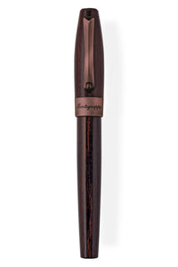 Heartwood Rollerball Pen - Teak, with Notebook