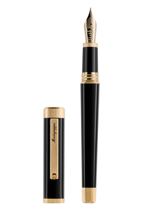 Quattro Fountain Pen, Yellow Gold