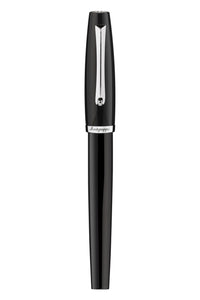 Manager Black Fountain Pen, Nib steel medium