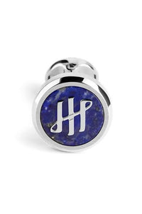 Materica Cufflinks, IP Palladium & Lazuli Inlay