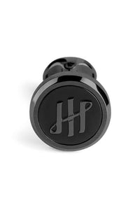 Materica Cufflinks, IP Ultra Black & Obsidian Inlay
