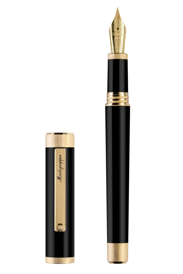 Zero Fountain Pen, Yellow Gold pl., Gold 14k Nib