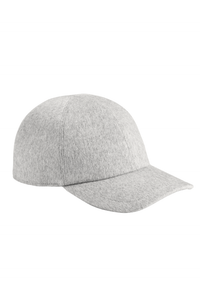 AMB-ITION Pure Cashmere Baseball Cap, Grey