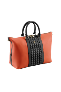 AMB-ITION Weekender Small, Orange-Black