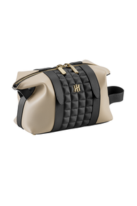 AMB-ITION Wash Bag, Sand-Black