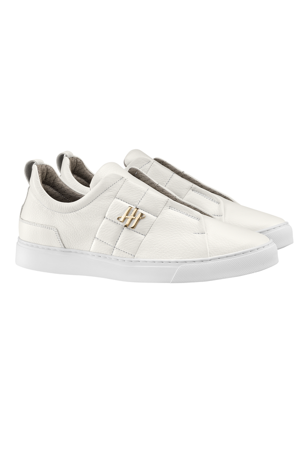 AMB-ITION Gold Edition, White Tumbled Leather
