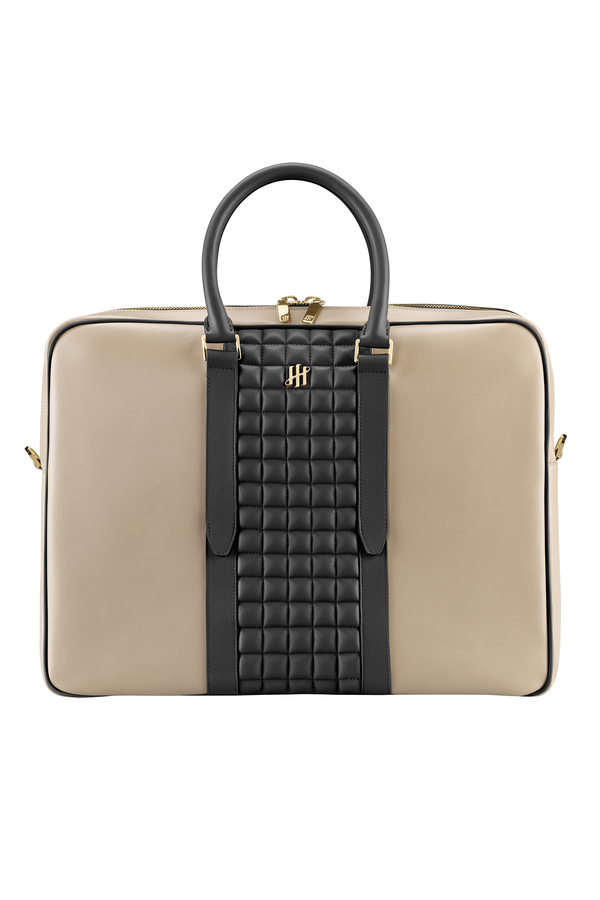 AMB-ITION Laptop Bag, Sand-Black