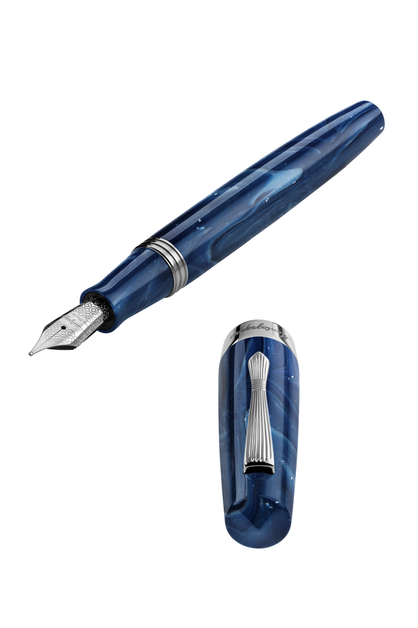 Elmo 02 Fountain Pen, Nebula Nib steel medium