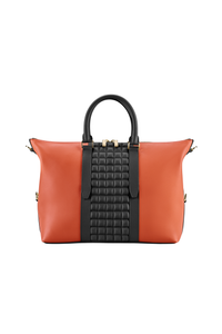 AMB-ITION Weekender Small, Orange-Black