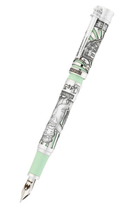 Monopoly L.E. Mr. Monopoly Fountain Pen, Silver