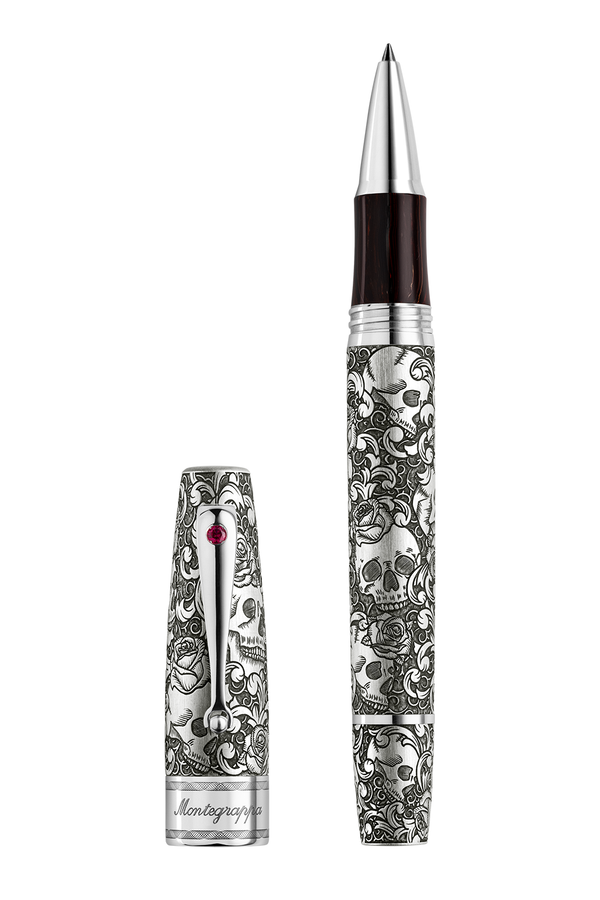 Skulls & Roses Rollerball Pen