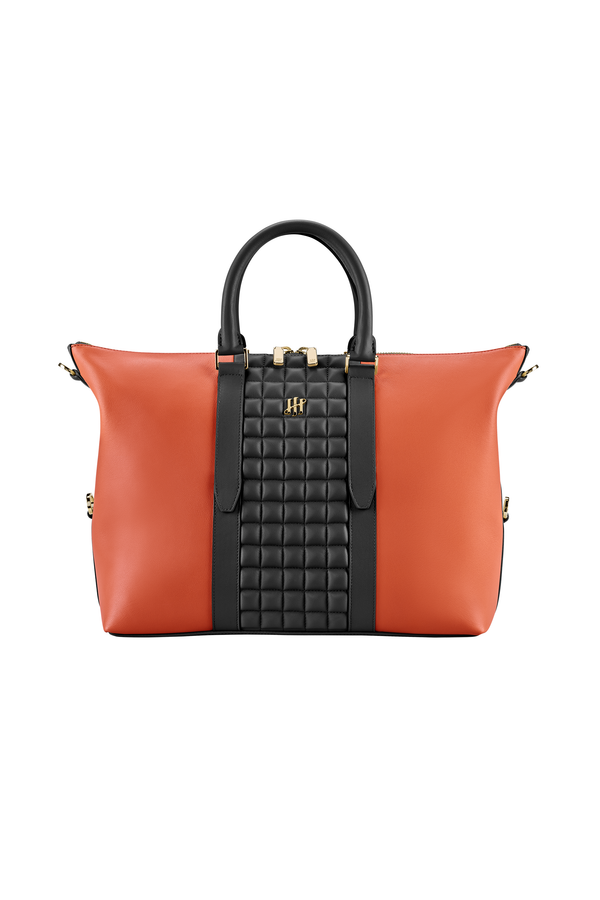 AMB-ITION Weekender Small, Orange-Black