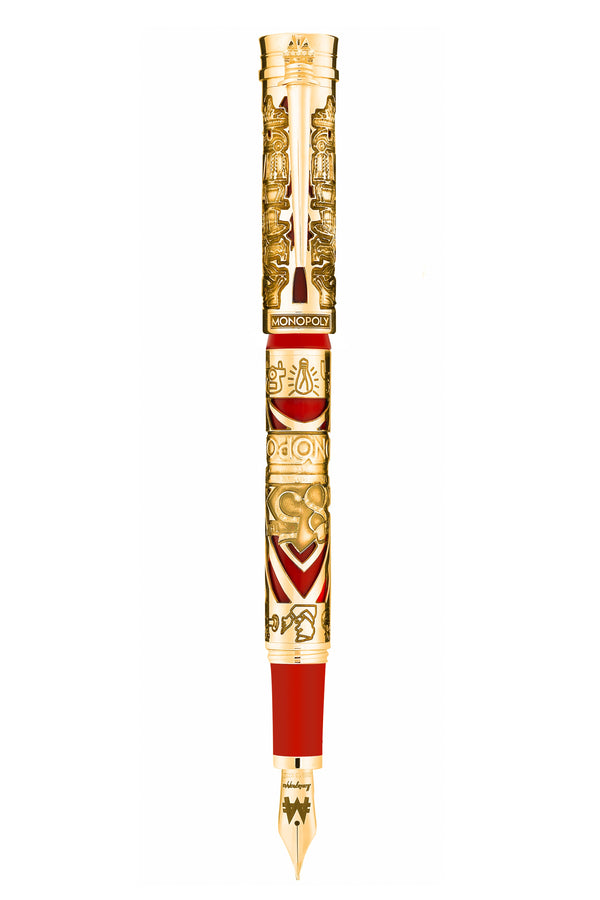 Monopoly L.E. 85th Anniversary Fountain Pen, Gold