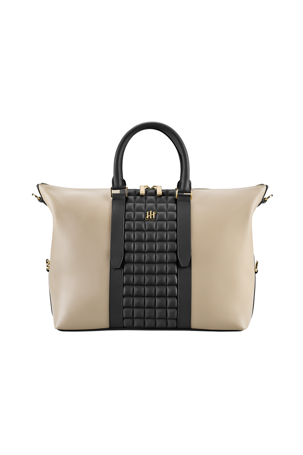 AMB-ITION Weekender Small, Sand-Black