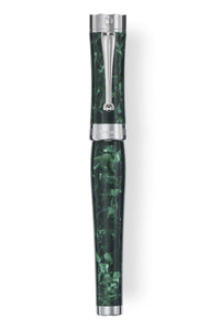 Bartolomeo Ferracina Fountain Pen - Malachite