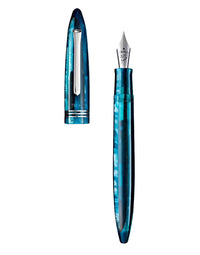 Tibaldi Bora Bora Resin Fountain Pen Palladium Trim Bononia