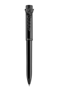 Zero Caduceus Ballpoint, IP Ultra-Black