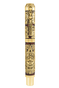 تقويم المايا/الحضارة المكسيكية القديمة, قلم حبر رولربول - ذهب