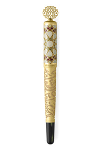 Calligraphy Gold Fountain Pen, Nib 18k Gold Medium