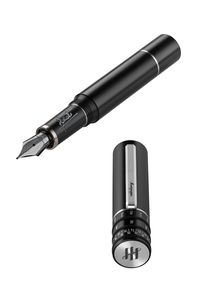 ANYTIME BY PAOLO FAVARETTO: Maestro Delrin stainless Steel Fountain Pen