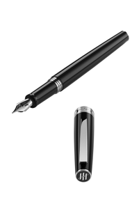 Armonia Mini Fountain Pen, Steel, Black