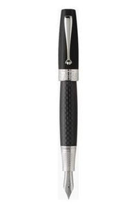 Miya Carbon Fountain Pen, Charcoal Black,