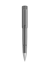 Tibaldi Grey Dèlavè Resin Ballpoint Pen Rubber Clip Perfecta