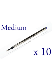 Rollerball Refills, 10 units/box, Medium